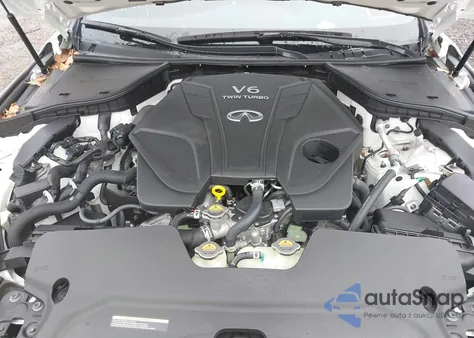 2023 Infiniti Q50 Red Sport 400 Awd z USA, uszkodzony, nr VIN JN1FV7DR8PM590919